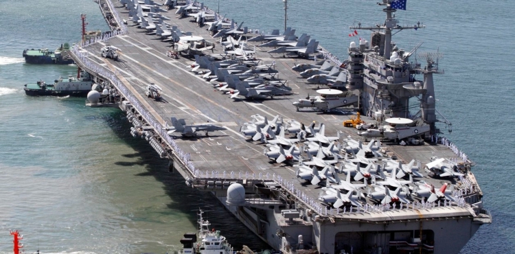 Gesto de Biden a favor de Milei: manda a la Argentina el portaaviones USS George Washington