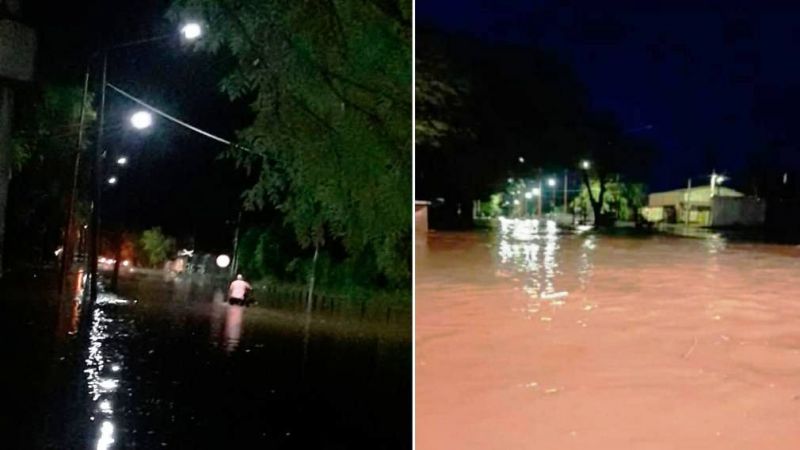 Copo: 80 milímetros e innumerables complicaciones por una fuerte tormenta