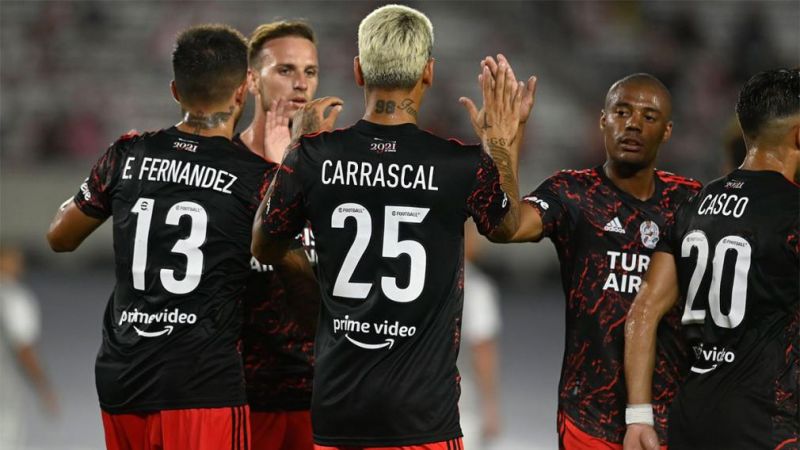 River fue contundente y goleó a Platense en el Monumental