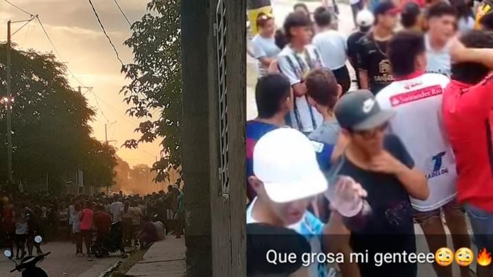 Música, alcohol, drogas y tumberas en un fiesta con más de 300 personas organizada por un DJ