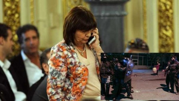 Bullrich dijo que tenía un plan para evacuar a Cristina "en caso de que lo requiriese"