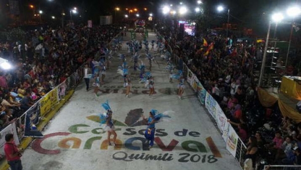 Quimilí despide a la 43ª edición del corso con la elección de su reina