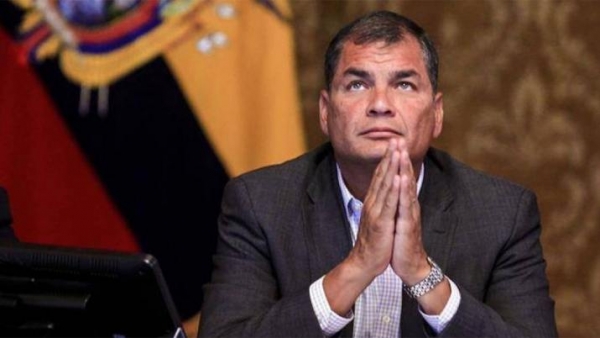 Correa tras el arresto de Assange: "Moreno es el traidor más grande de la historia ecuatoriana"