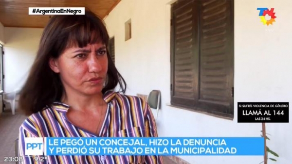 Denunció a un concejal por violencia de género y la echaron de su trabajo