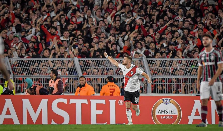River le ganó al Fluminense y depende de sí mismo para avanzar a octavos