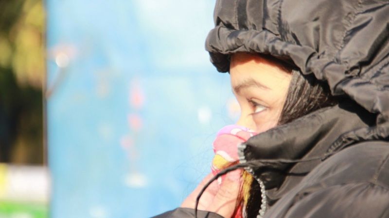 La térmica a las 7 de la mañana fue de -5º, y se espera una máxima de 18º