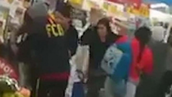 Lograron desactivar un intento de saqueo a un hipermercado