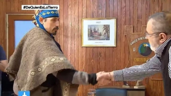 Lanata y una tensa entrevista con Jones Huala: "Nosotros existimos antes que el Estado"