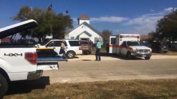 Tiroteo en una iglesia de Texas deja, al menos ,27 muertos