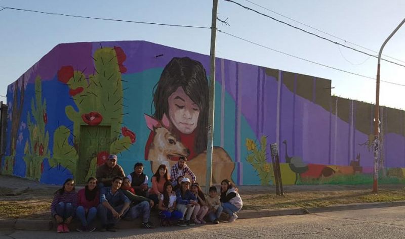 En la segunda quincena de julio se realizará el 1º encuentro de muralismo y arte público en Monte Quemado