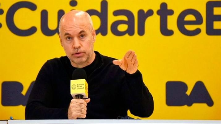 Horacio Rodríguez Larreta tiene coronavirus