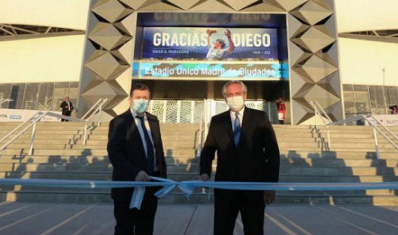 El presidente Alberto Fernández y los ministros Ferarresi y Katopodis visitan la provincia