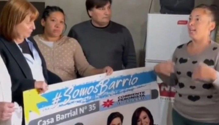 Bullrich: "Entregan heladeras por votos"