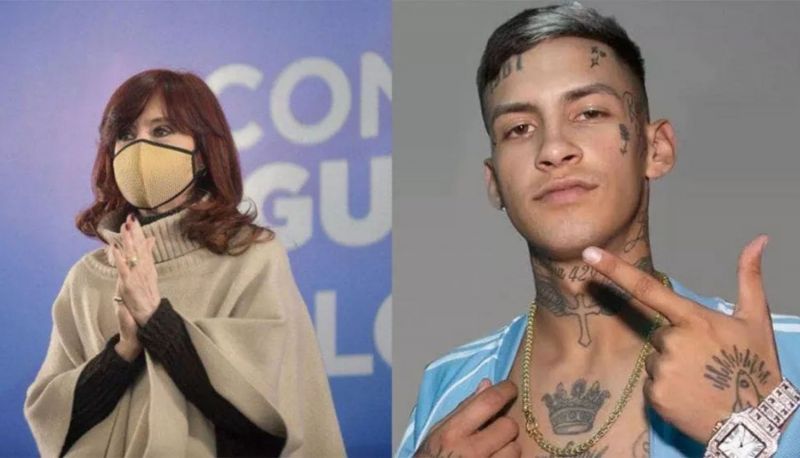 L-Gante lanzó un nuevo tema y en su letra nombró a Cristina Kirchner