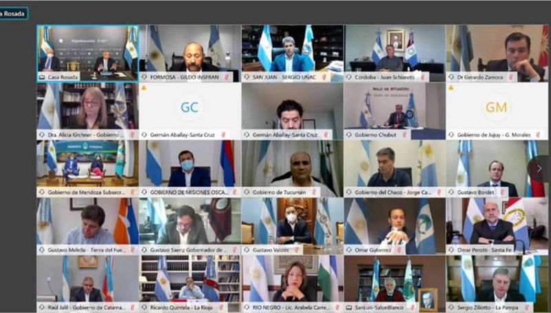 Gerardo Zamora mantiene una reunión virtual con el presidente