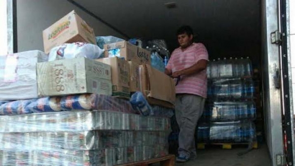 Los santiagueños se unen para ayudar a inundados de Jujuy y Santa Fe