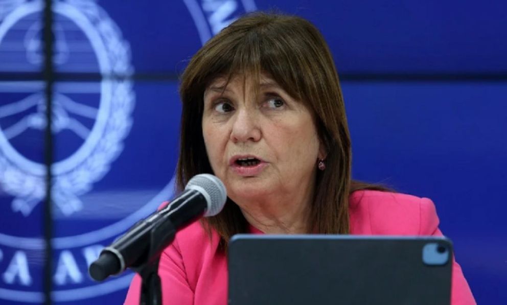 Bullrich: "Las cuatro fuerzas federales intervendrán en cortes o piquetes"