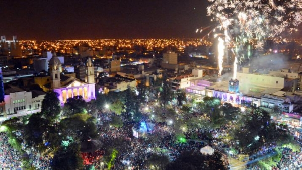 Un pueblo feliz festejó el cumpleaños de la ciudad