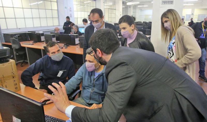 Realizan una prueba del escrutinio provisorio de cara a las elecciones