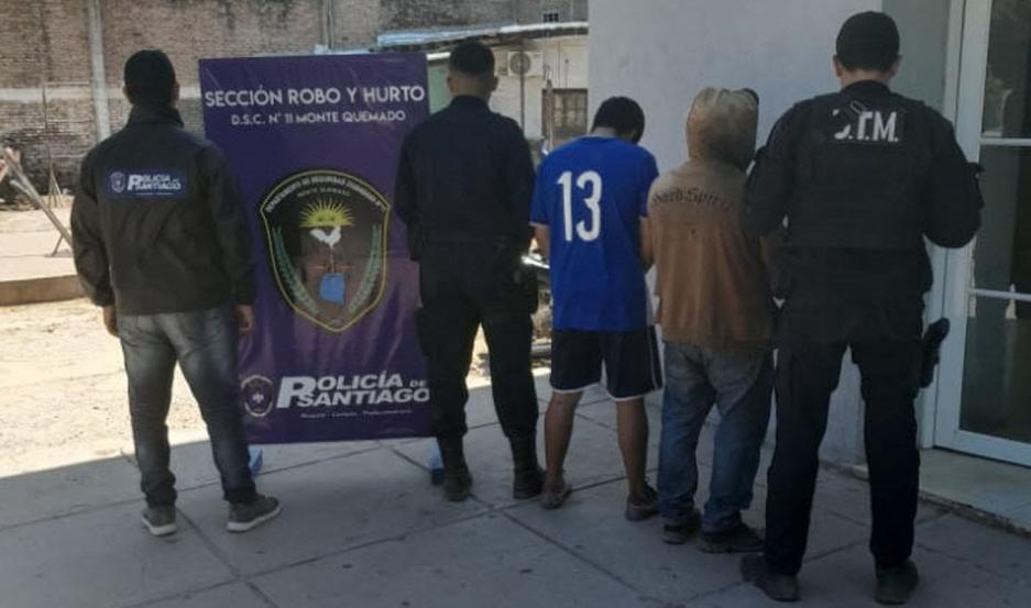Detienen a cuatreros tras ser descubiertos in fraganti