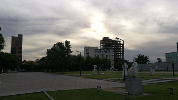 Anuncian lluvias para un lunes con 26ºC de máxima