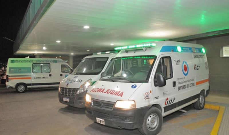 Circulaba fuera de horario, chocó y ahora está en coma en el Regional
