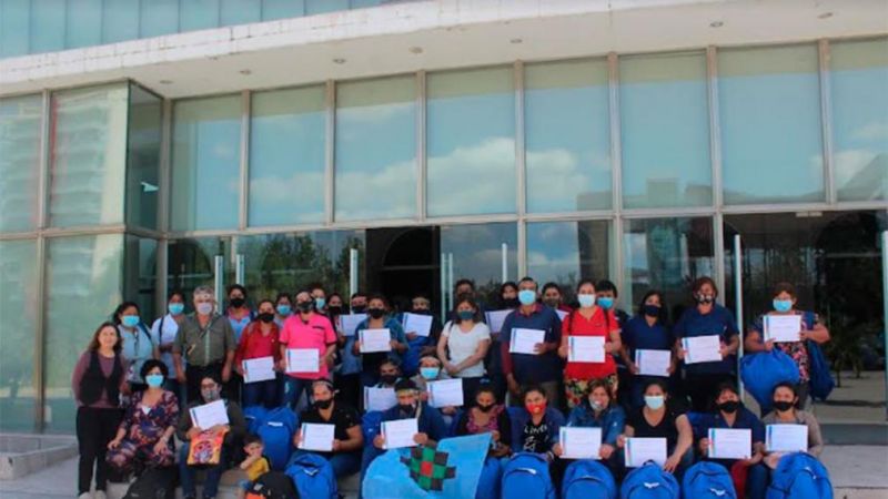 Salud capacitó y entregó insumos a agentes sanitarios originarios