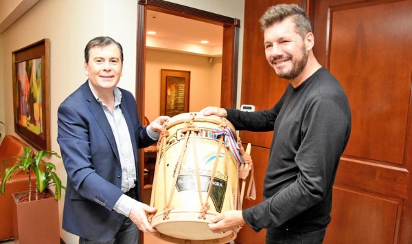 Marcelo Tinelli resaltó los atractivos de Las Termas y el cariño de los santiagueños