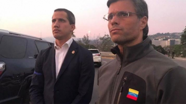 Venezuela: Guaidó dijo que inició la fase final de la "Operación Libertad"