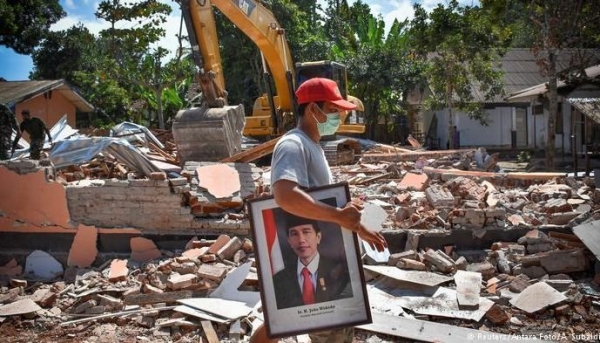 Un terremoto de 6,3º sacudió nuevamente a Indonesia