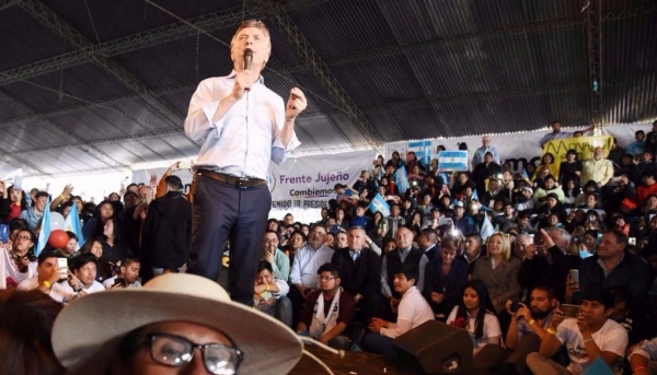 Desde la tierra de Milagro Sala, Mauricio Macri pidió terminar con el "clientelismo"