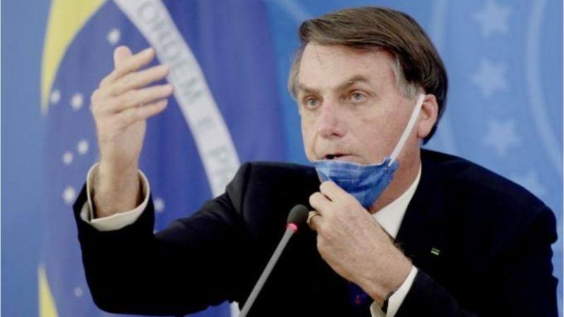 Bolsonaro dio positivo al test de coronavirus
