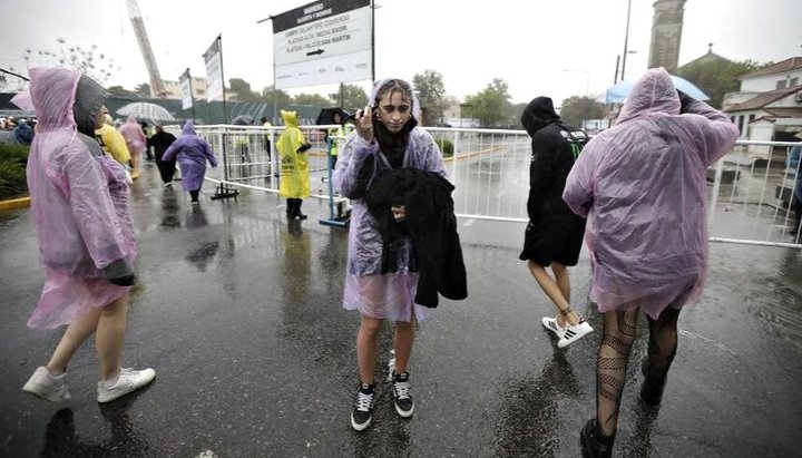 Suspendido: por las fuertes lluvias, se reprogramó el show de Taylor Swift