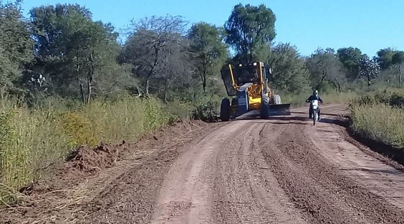 El trabajo conjunto permitió el arreglo de 134 kilómetros de caminos en el Dpto. Alberdi