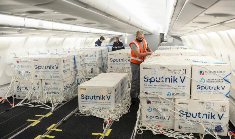 Argentina recibe esta noche 500 mil Sputnik V y ya supera las 12.000.000 de dosis
