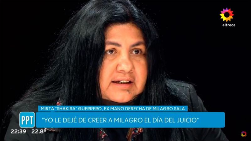 Habló “Shakira”, exmano derecha de Milagro Sala: “Se quedaba con la plata de las obras y la escondía en un placard”