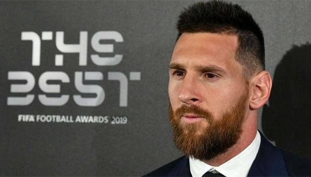 Por primera vez, Messi recibió el premio The Best al mejor jugador del año