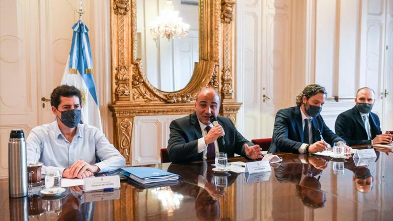 Juan Manzur encabeza su primera reunión con todo el Gabinete Nacional