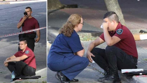 Tiroteo en San Telmo dejó un policía muerto y dos heridos