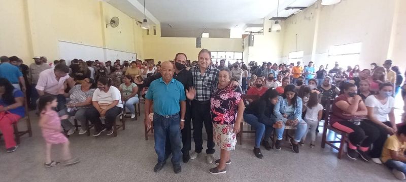 Emotivo brindis de fin de año de la familia Municipal de Campo Gallo