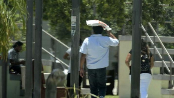 Se espera un día muy caluroso, con una máxima de 38º