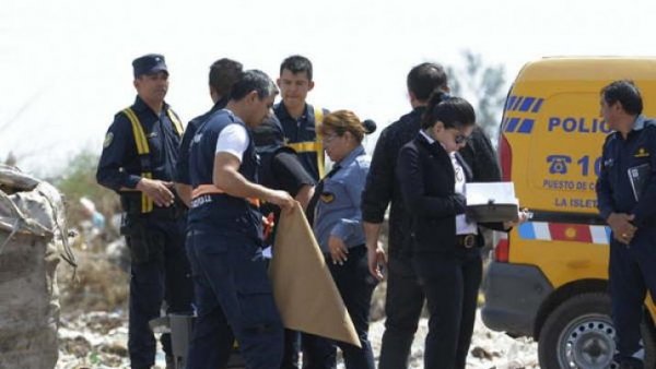 Recogía vidrios en un basural y halló una bolsa con el cadáver de una bebé recién nacida