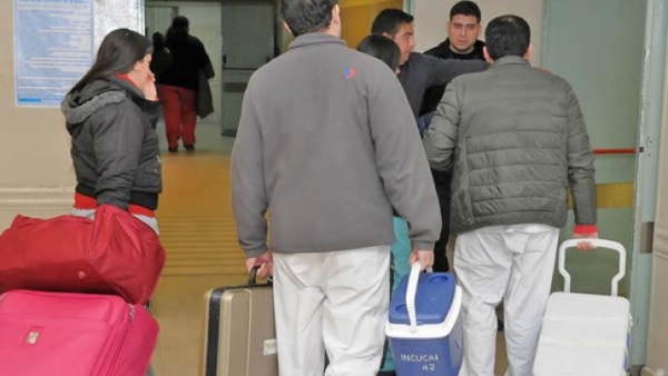Una ablación multiorgánica se realizaba anoche en el Hospital Regional