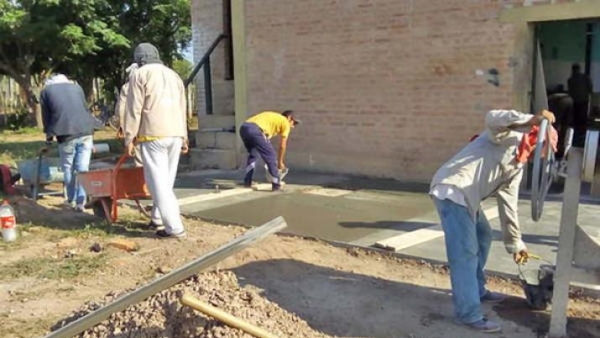 Campo Gallo inició la recuperación de su matadero municipal