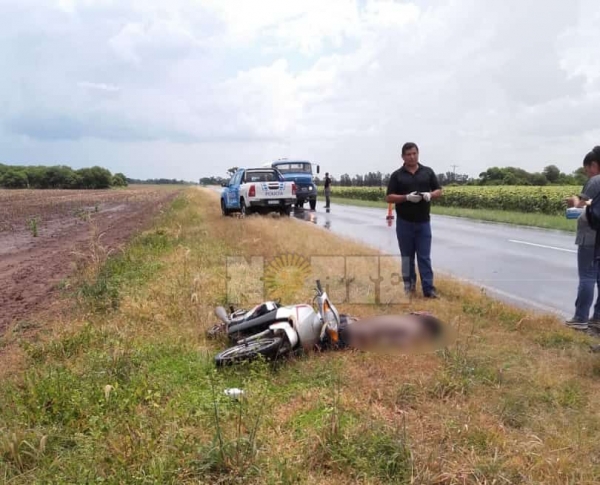 Un motociclista murió por la descarga de un rayo en San Bernardo