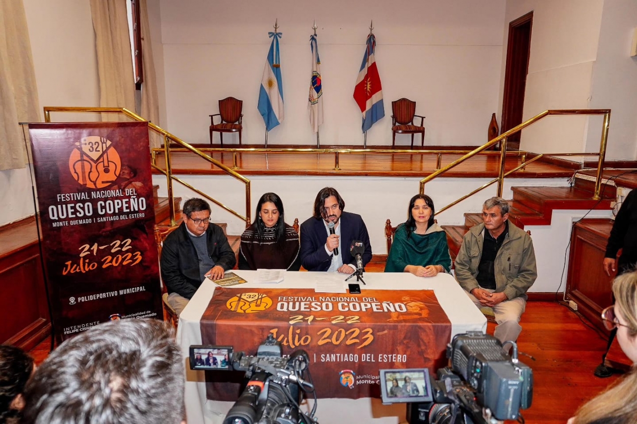 Presentaron el Festival Nacional del Queso Copeño 2023