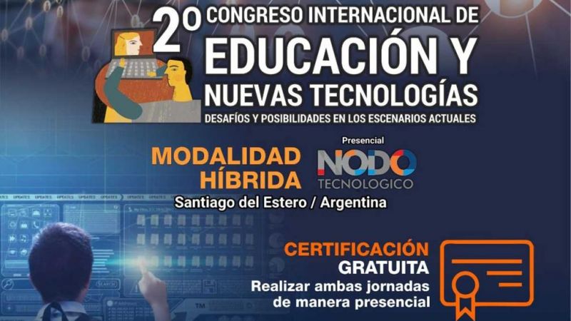 El Nodo Tecnológico será sede del II Congreso Internacional de Educación y Nuevas Tecnologías