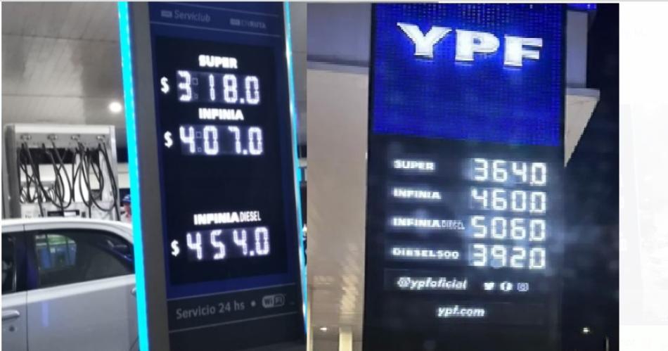 Los combustibles subieron 12,9% y acumulan alza menor a la inflación.