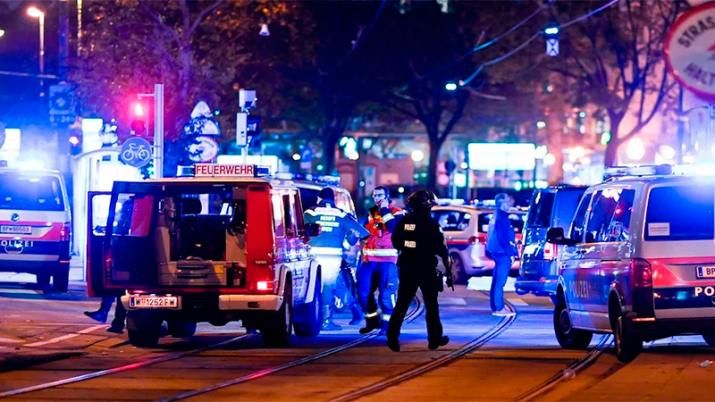 Austria: al menos siete muertos en el multiple ataque terrorista en Viena