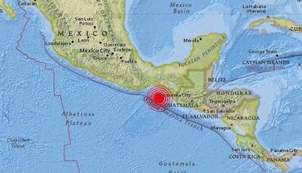 Centroamérica con alerta de tsunami tras sismo en México